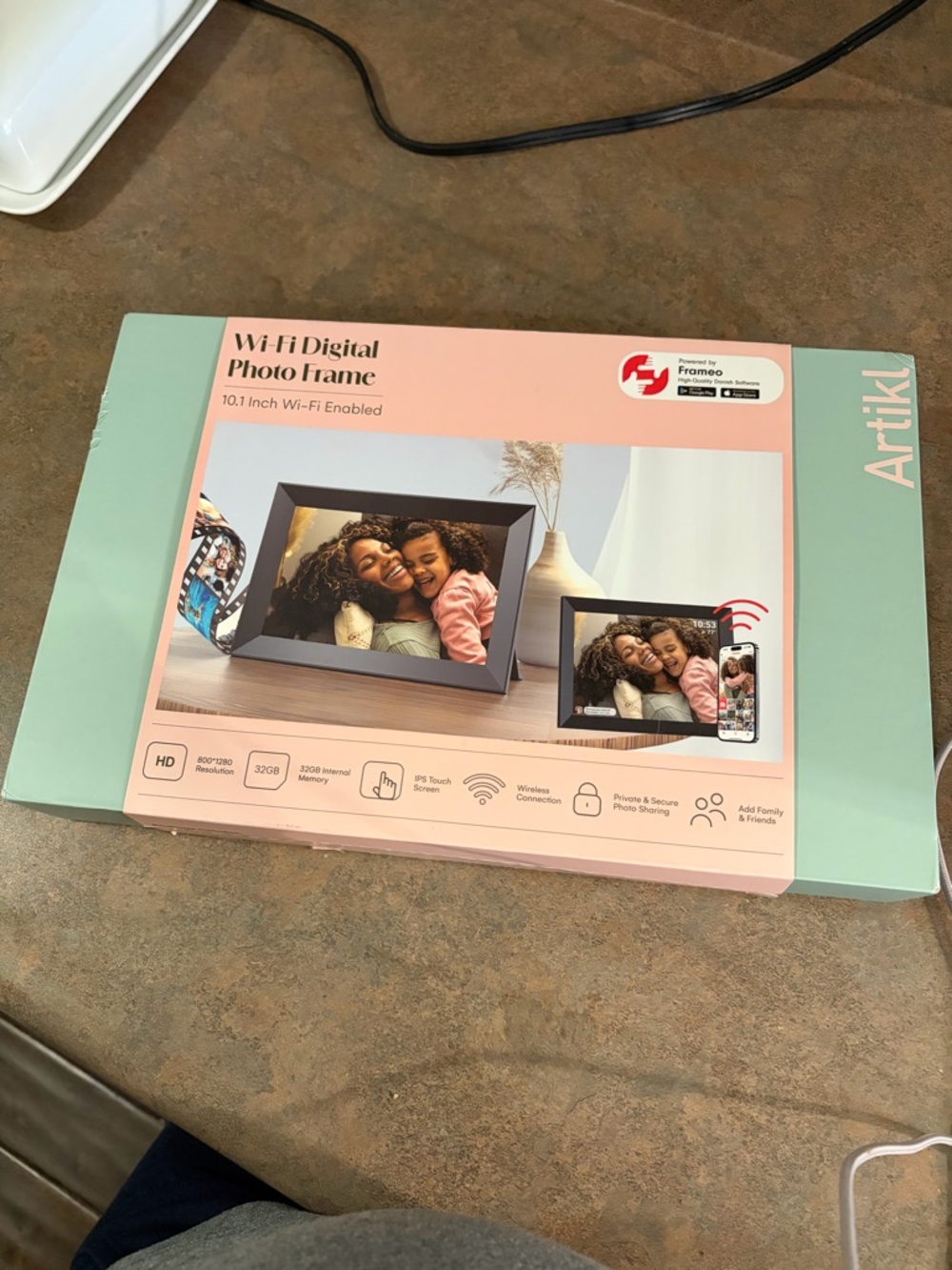 WiFi digital photo frame